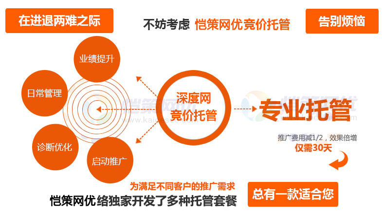 恺策网优专业竞价账户托管解决中小型企业竞价推广效果不佳问题 恺策网优专业竞价账户托管解决中小型企业竞价推广效果不佳问题