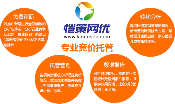 恺策网优专业竞价托管服务商 恺策网优专业竞价托管服务商